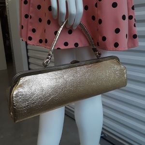 Gold Lamé Purse